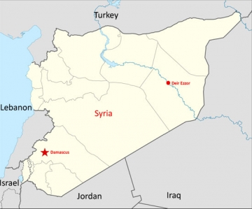 Χάρτης Συρίας