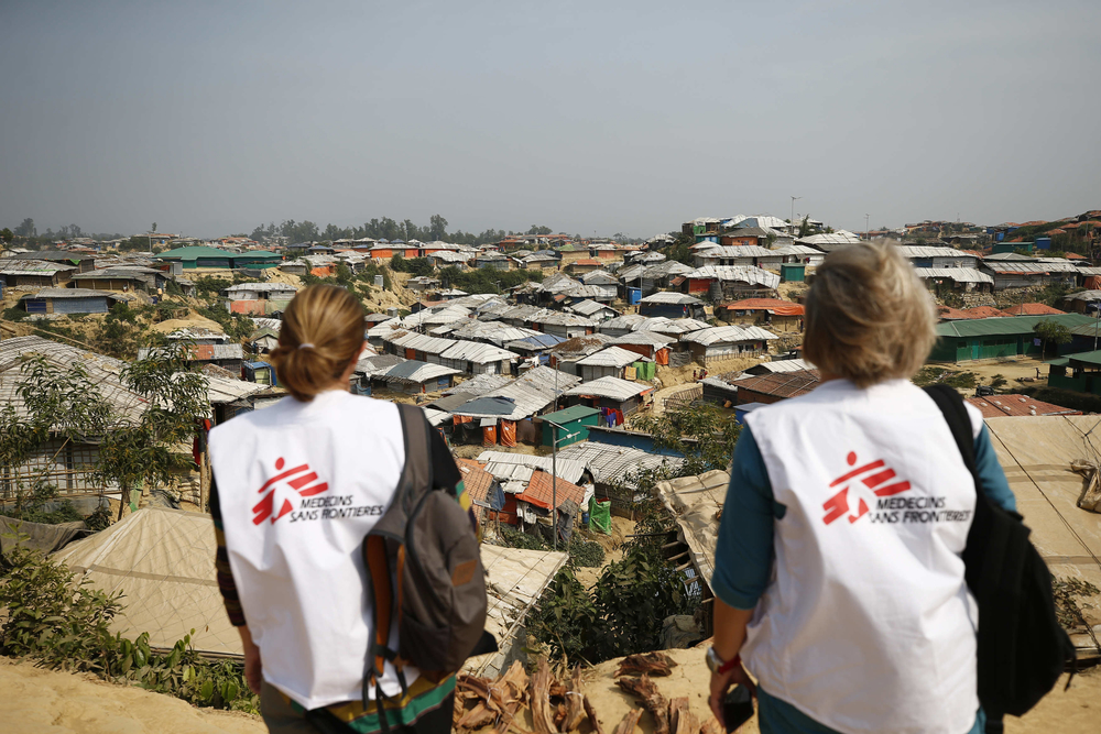 msf in rohingya camp