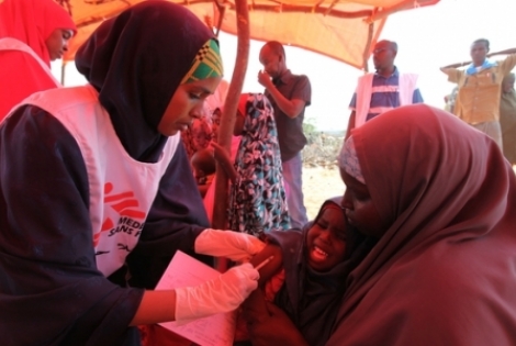 Σομαλία: Πραγματοποιούμε εκστρατείες εμβολιασμού κατά της ιλαράς © Feisal Omar